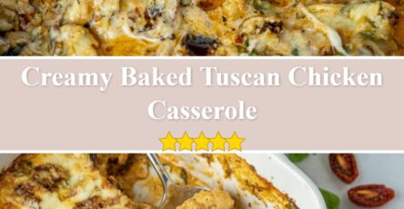 Baked Tuscan Chicken Casserole