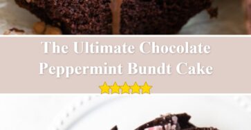 Chocolate Peppermint Bundt Cake