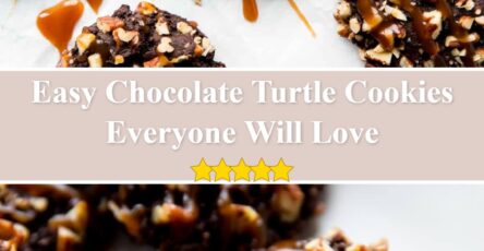 Chocolate Turtle Cookies