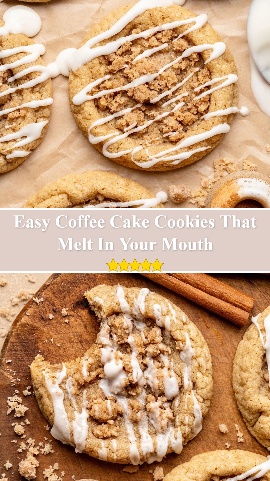 Coffee Cake Cookies
