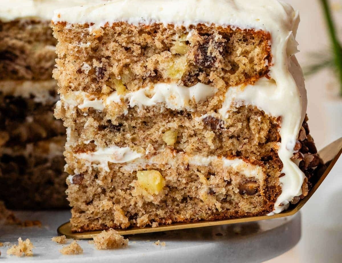 Hummingbird Cake suggested serving