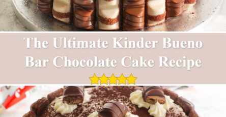 Kinder Bueno Bar Chocolate Cake Recipe