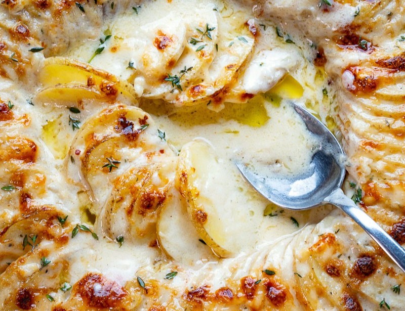 Potato Gratin suggested serving