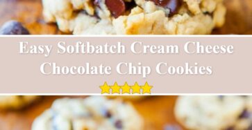 Softbatch Cream Cheese Chocolate Chip Cookies